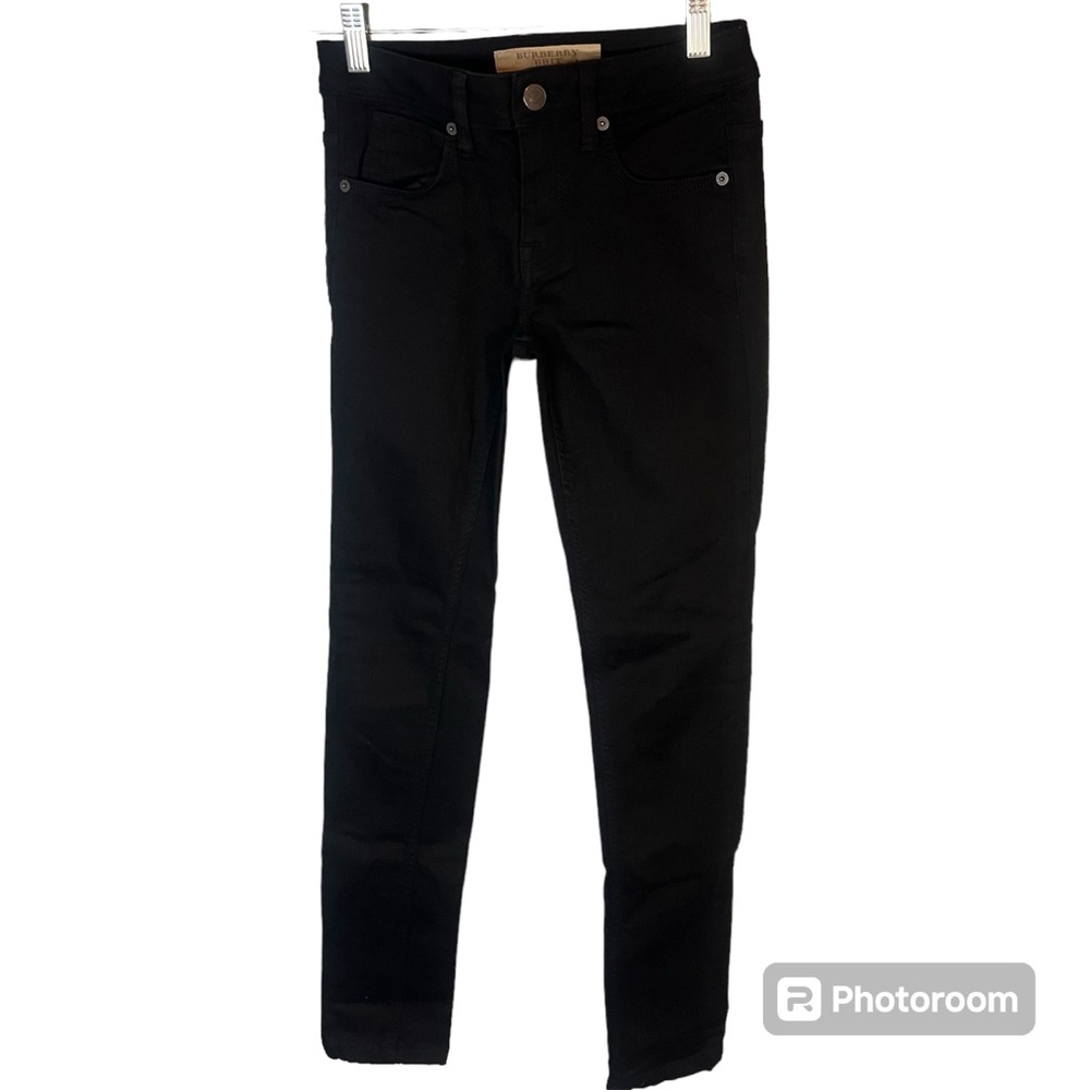 Womens Burberry Brit Black Pants Size 25